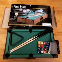 Minitavolo da biliardo PoolTable piccoledimensioni