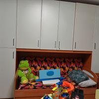 Armadio a ponte senza letto