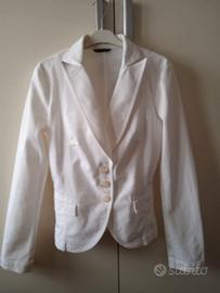 Giacca in cotone elasticizzato sfiancata