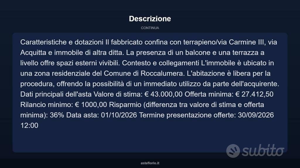 Appartamento – Roccalumera, Allume - Altro