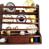 Piattaia stile arte povera in legno