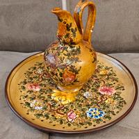 Ceramiche lavorate a mano Gubbio vintage