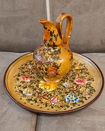 Ceramiche lavorate a mano Gubbio vintage