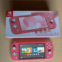 nintendo switch lite color corallo