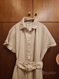 Mango Belt Long Jumpsuite