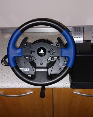 volante thrustmaster t150 per ps4, ps5, pc