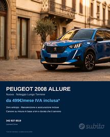 Peugeot 2008 Allure Nuova - NLT da 499/mese