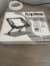 Supporto Laptop Ergonomico Regolabile in Alluminio