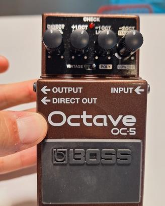 Boss OC 5 Octave pedale chitarra e basso