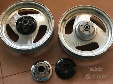 Coppia Cerchi 16" per harley davidson HD custom