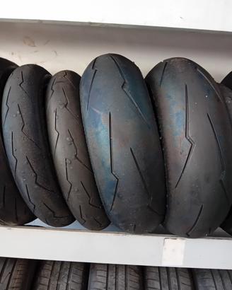 Gomme usate pista 