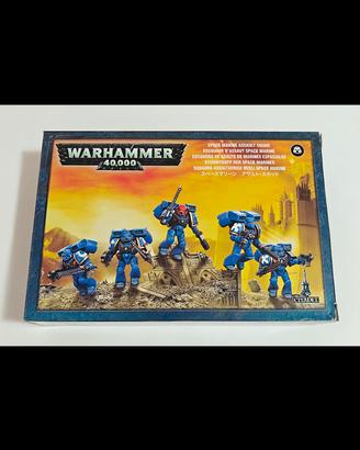 Warhammer 40K Space Marine Assault Squad - NOS/OOP