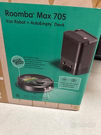 Roomba Max705 Vac Robot + AutoEmpty Doc