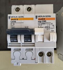 Interruttore Magnetotermico Differenziale Merlin G