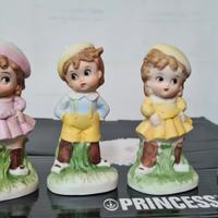 set 4 bimbi ceramica