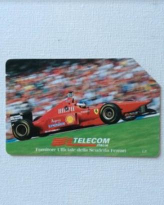 Scheda Telefonica Ferrari 