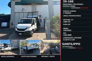 Iveco Daily 35C16 3.0 Ribaltabile Trilat 7 posti