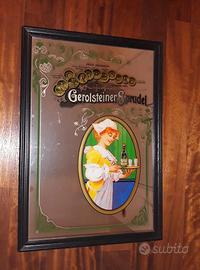 Quadro specchio originale Gerolsteiner Sprüdel