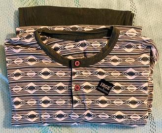 Pigiama Uomo Irge, 6/XL, Irge. 100% cotone. Verde