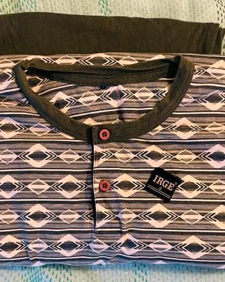 Pigiama Uomo Irge, 6/XL, Irge. 100% cotone. Verde