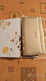 Pandora Shine clutch dorata NUOVA MAI USATA