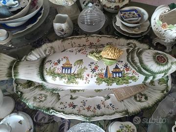 ceramica moderna pesce da portata