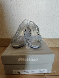 scarpe eleganti da cerimonia brillantinate