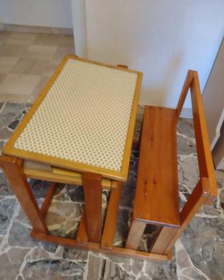 Banco di scuola infanzia