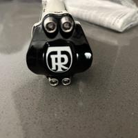 Attacco manubrio ritchey wcs bianco 130 mm