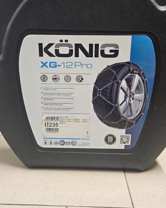 Catene neve König XG-12 Pro 235 autotensionanti