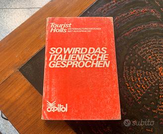 Libro vocabolario tedesco italiano 1978