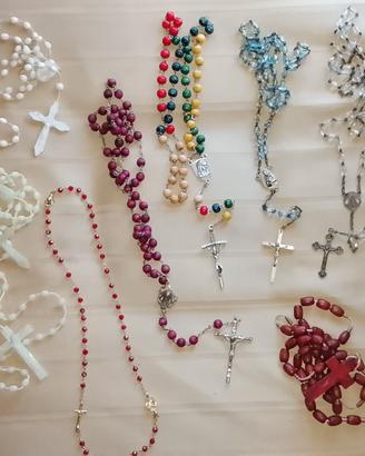 lotto di Rosari vario tipo leggere