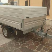 Carrello rimorchio con copertura - trasporto cose