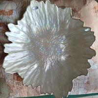 VASSOIO PORTA OGGETTI IN MADRE PERLA E ARGENTO