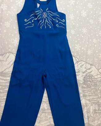 Splendida tuta jumpsuit elegante tg 48