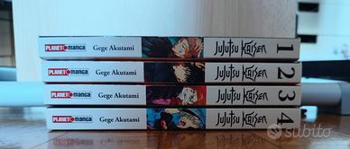 Jujutsu Kaisen 1-4 (Manga Lotto)