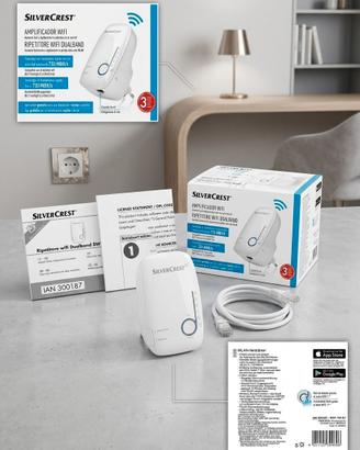 Ripetitore WiFi Dual Band SilverCrest 733 MBit/s