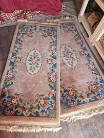 coppia Tappeti cinese 