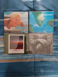 Lotto di 4 cd singoli pop-rock internazionale