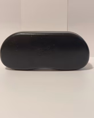 Occhiali da vista dorati con custodia Ray-Ban