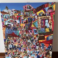 Stampa su tela raffigurante Ballarò