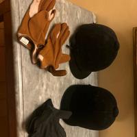 Cap equitazione e guanti