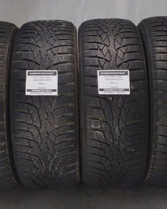 4 PNEUMATICI USATI 195/55R16 91H WRD4 NOKIAN GOMME