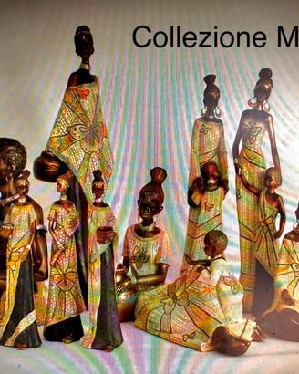 Statua donna masai