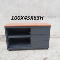 mobiletto basso con cassettiera