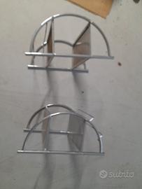 mensole in acciaio per bagno o cucina