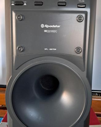 Subwoofer Attivo Amplificato Roadstar  DPL- 8807SW