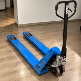 Transpallet manuale professionale blu