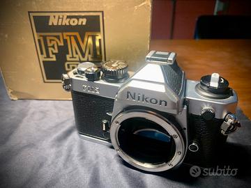Nikon FM2 Silver Scatola Originale - Matr N8716965