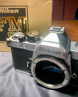 Nikon FM2 Silver Scatola Originale - Matr N8716965